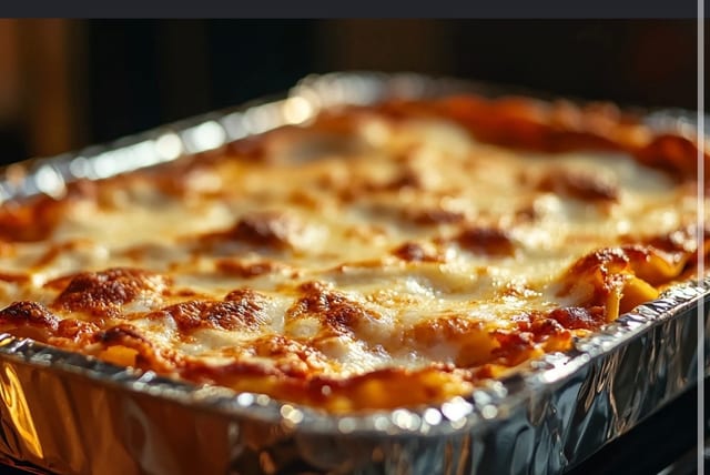 Lasagna Half Tray (serves 4-6).