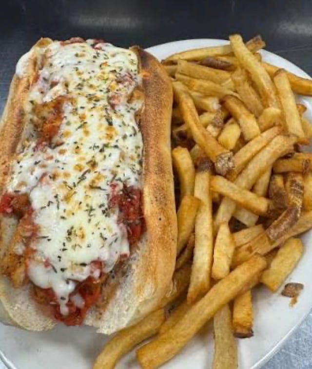 Chicken Parm Sub Combo.