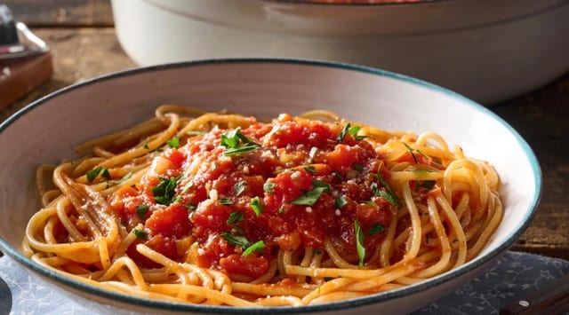 TS-Pasta With Marinara.