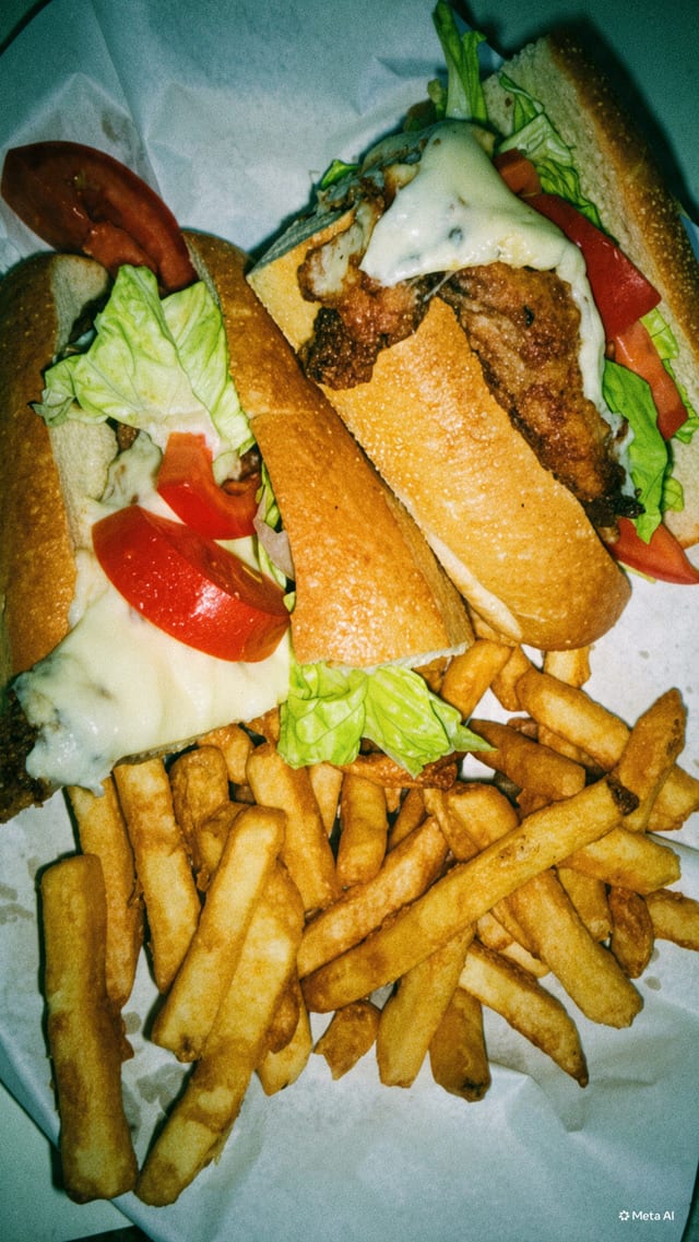 Chicken Cutlet Sub Combo.