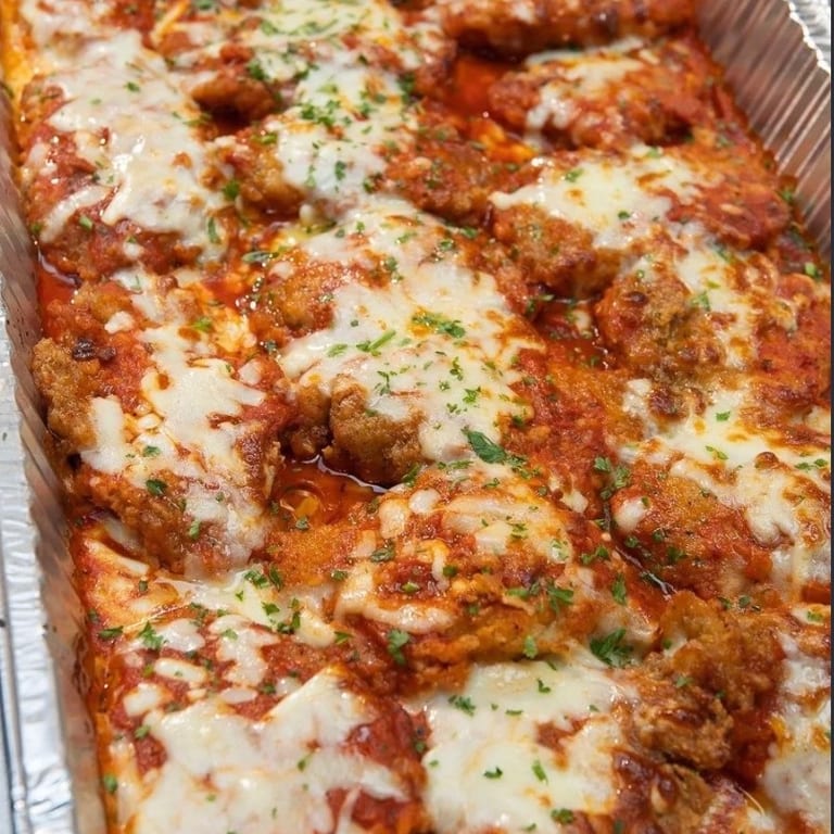 Delicious Chicken Parmesan Awaits