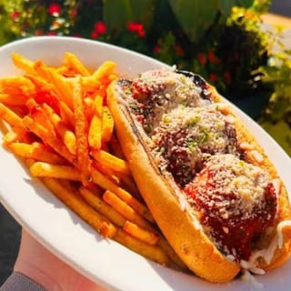 Meatball Parm Sub Combo