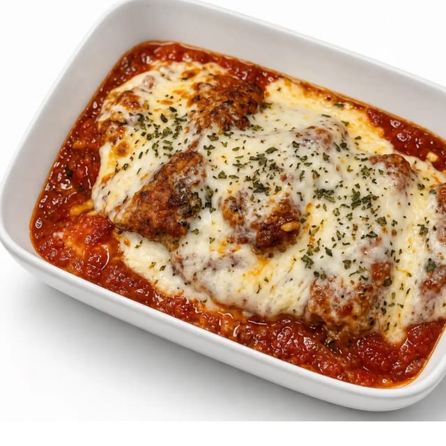 TS- Eggplant Parm Dinner.