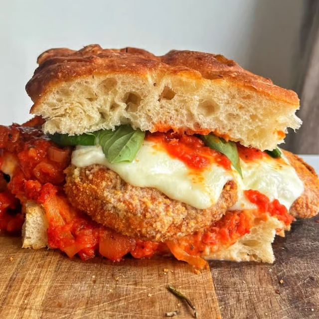 Eggplant Parm.