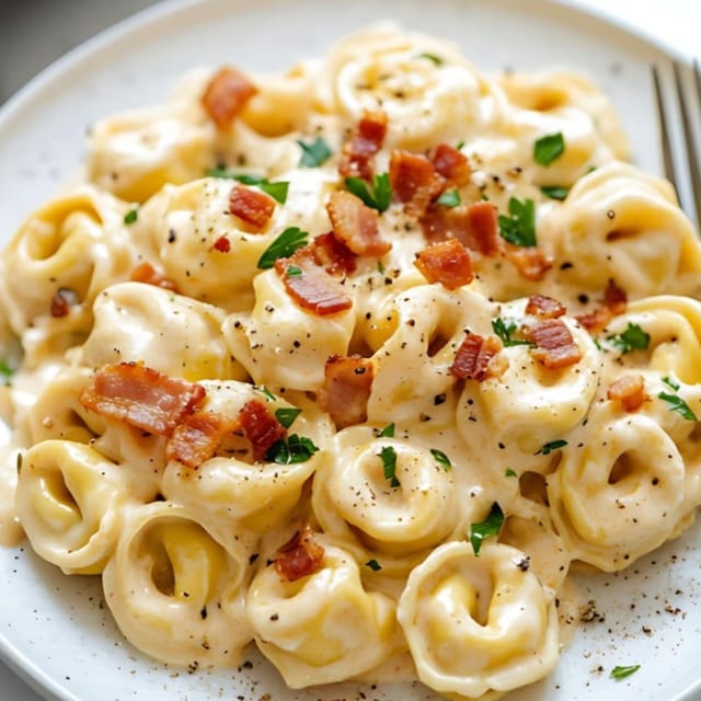 TS- Tortellini Carbonara.
