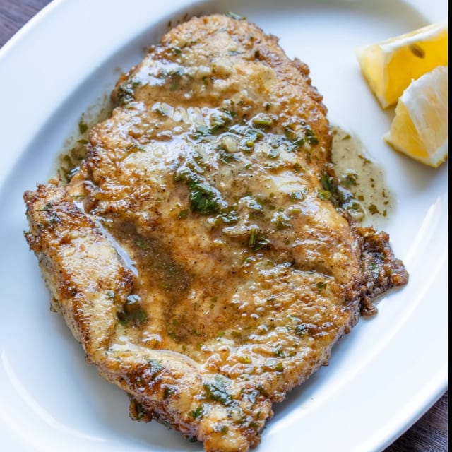 Chicken Francese Dinner.