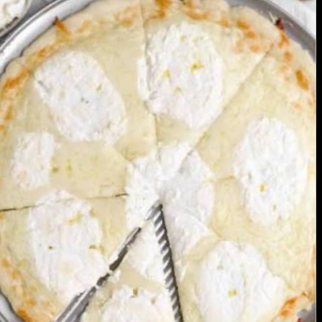 12" White Gluten Free Pizza.