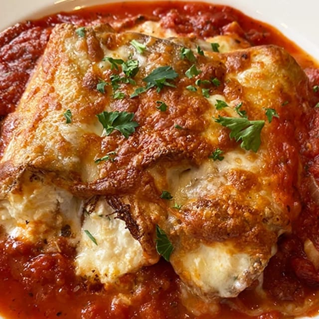 Eggplant Rollatini Dinner.