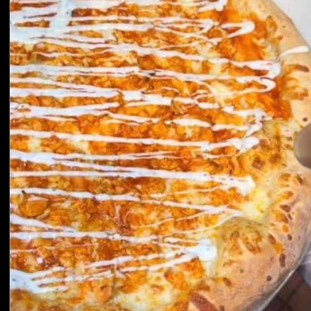 Buffalo Chicken Pizza.
