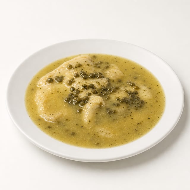 Chicken Piccata Dinner.