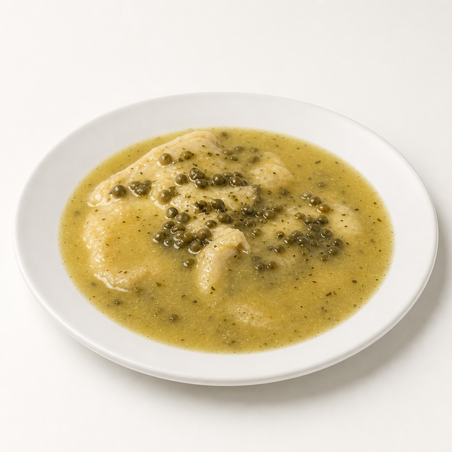 Chicken Piccata Dinner.